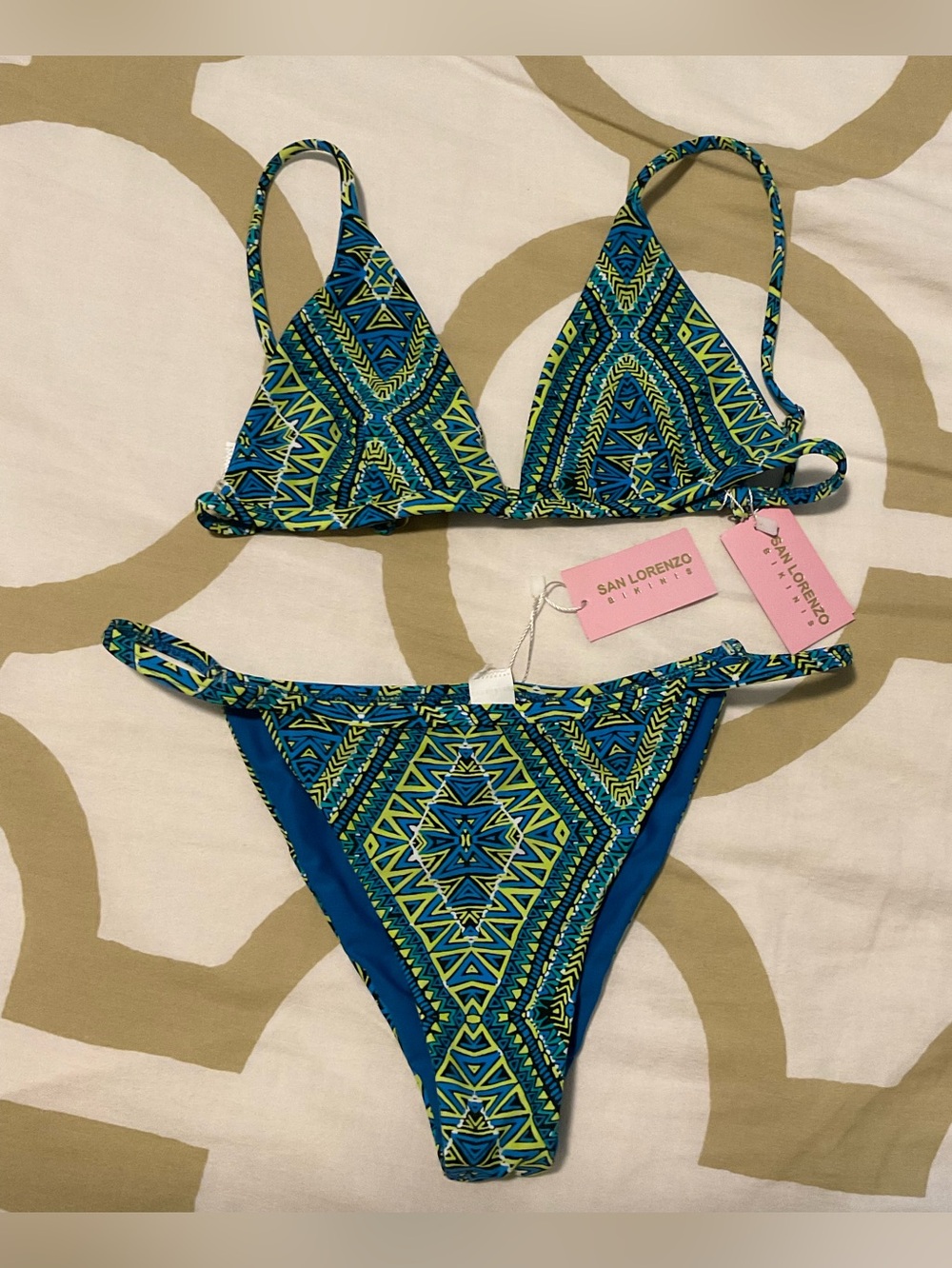 San Lorenzo bikini set NWT
